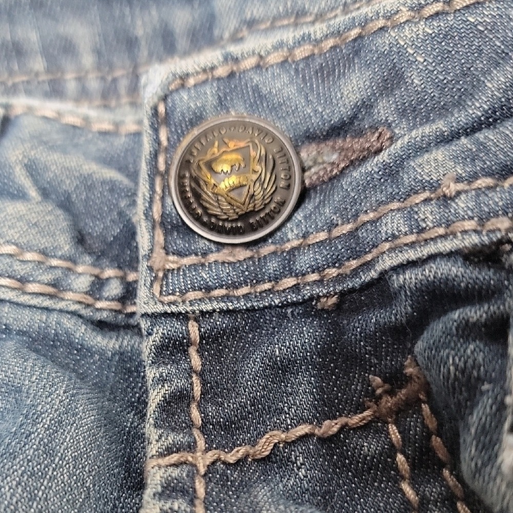 Buckle Brady-X Buffalo David Bitton‎ Men's Jeans W28 L32 Distressed Frayed Hem - Picture 15 of 15